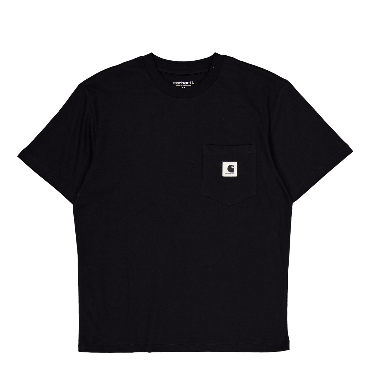 W&#39; S/s Pocket T-shirt Black