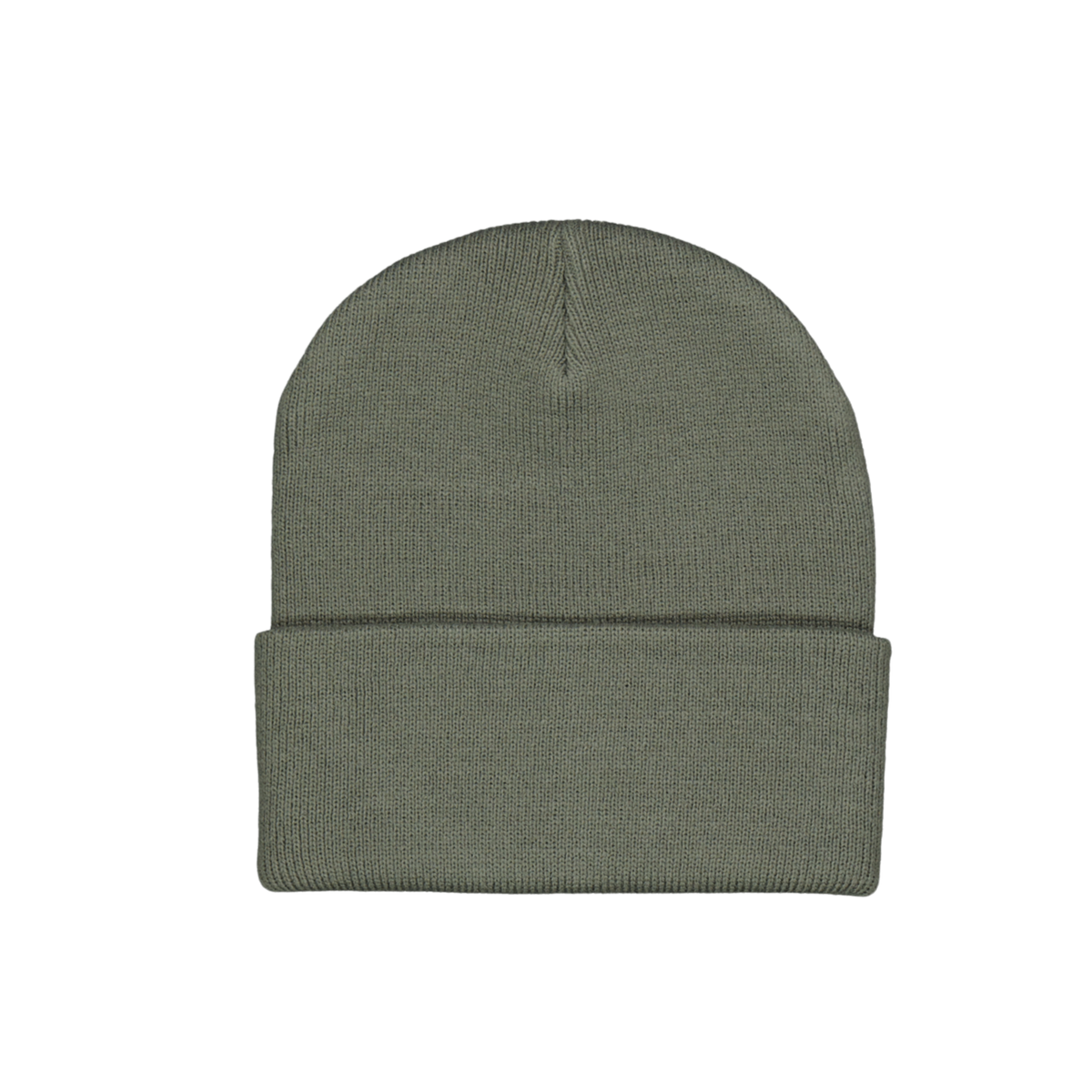 Short Watch Hat Smoke Green