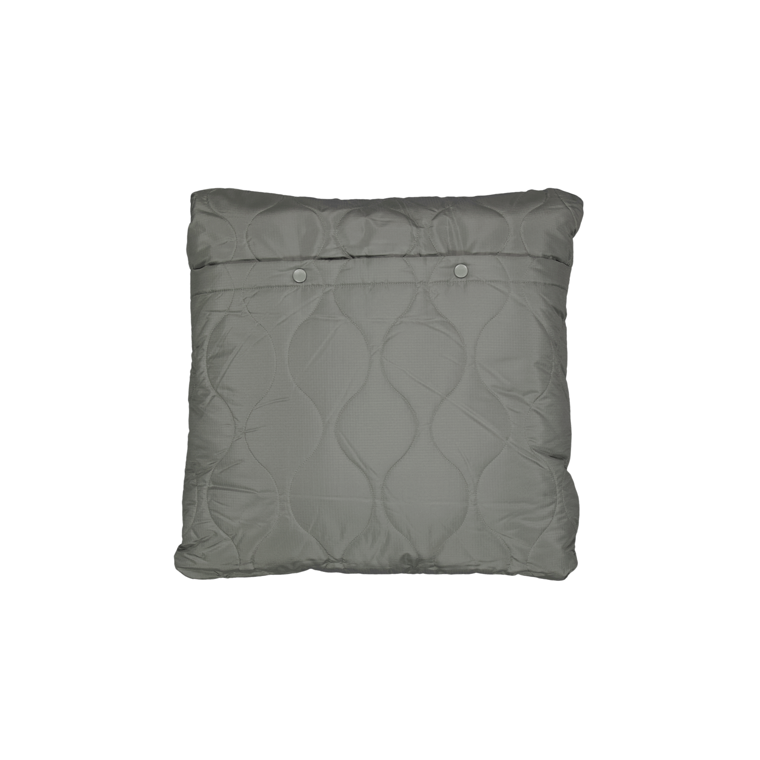Tour Quilted Pillow Smoke Green / Reflective