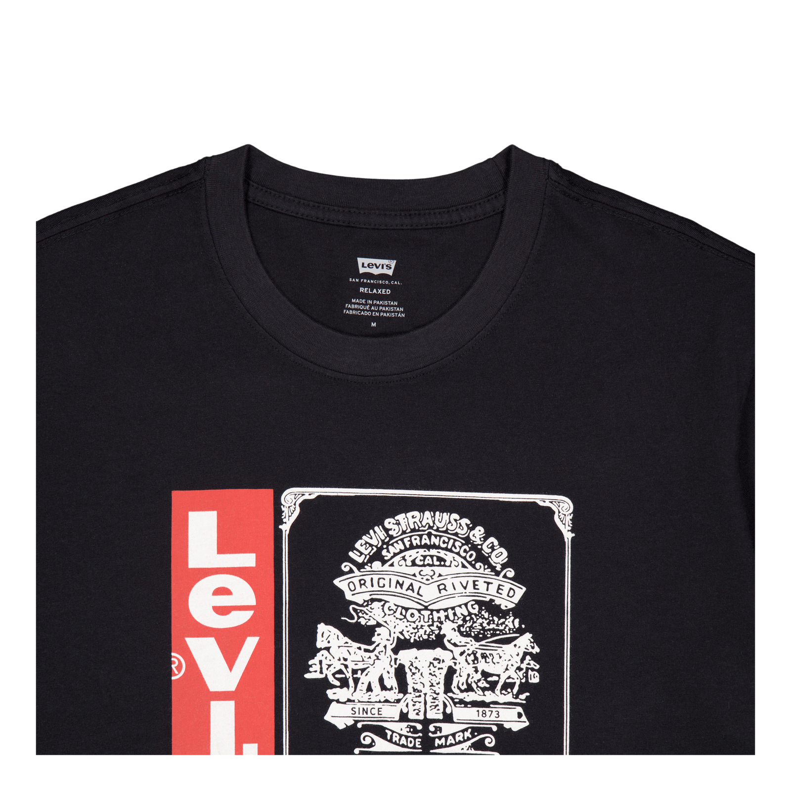 Ss Relaxed Fit Tee Blacks 501 150 Archival Cav