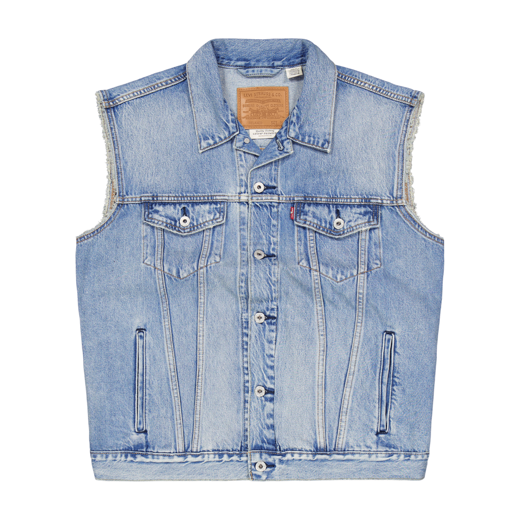 Levis on sale trucker vest