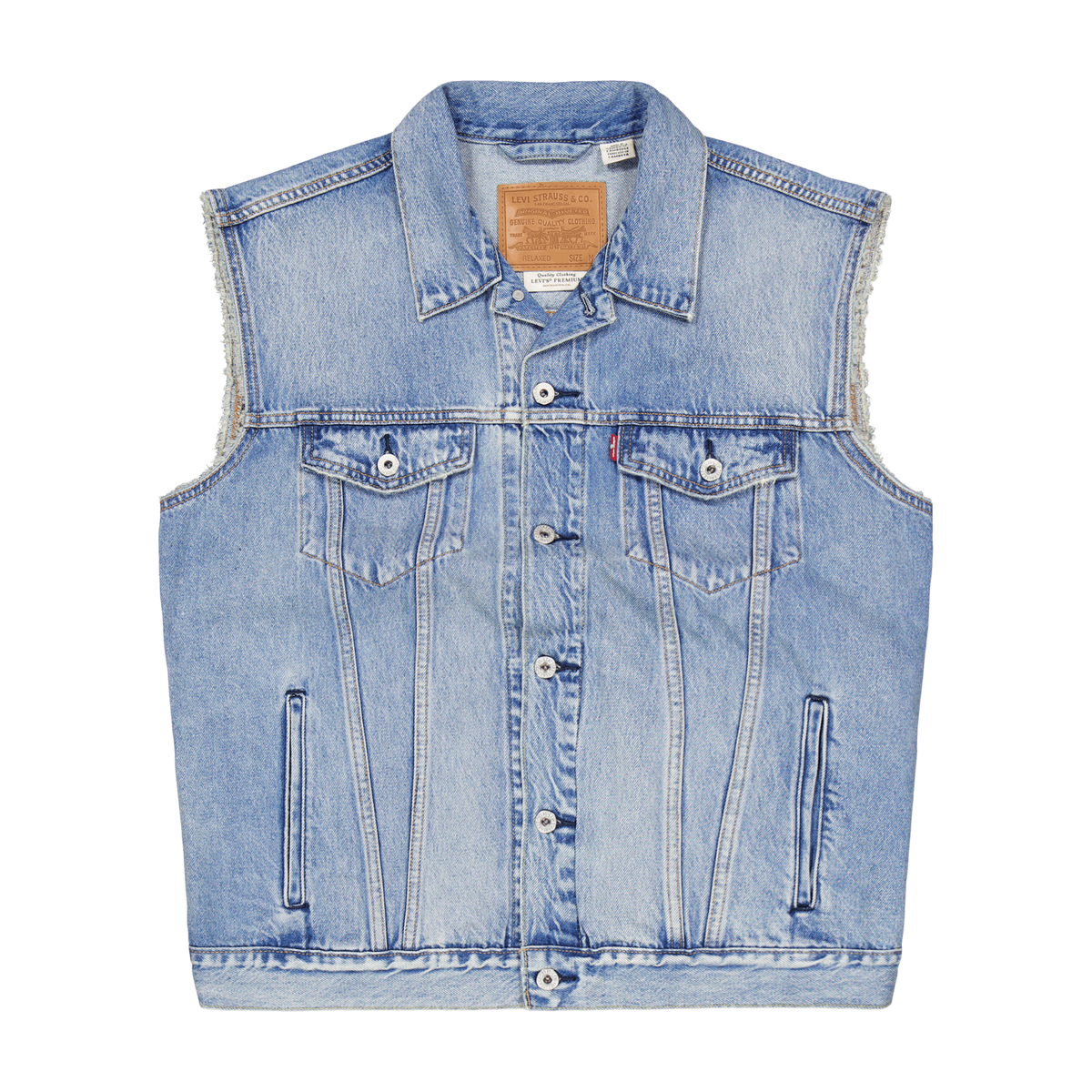 Levi s RedTab Relaxed Trucker Vest Caliroots