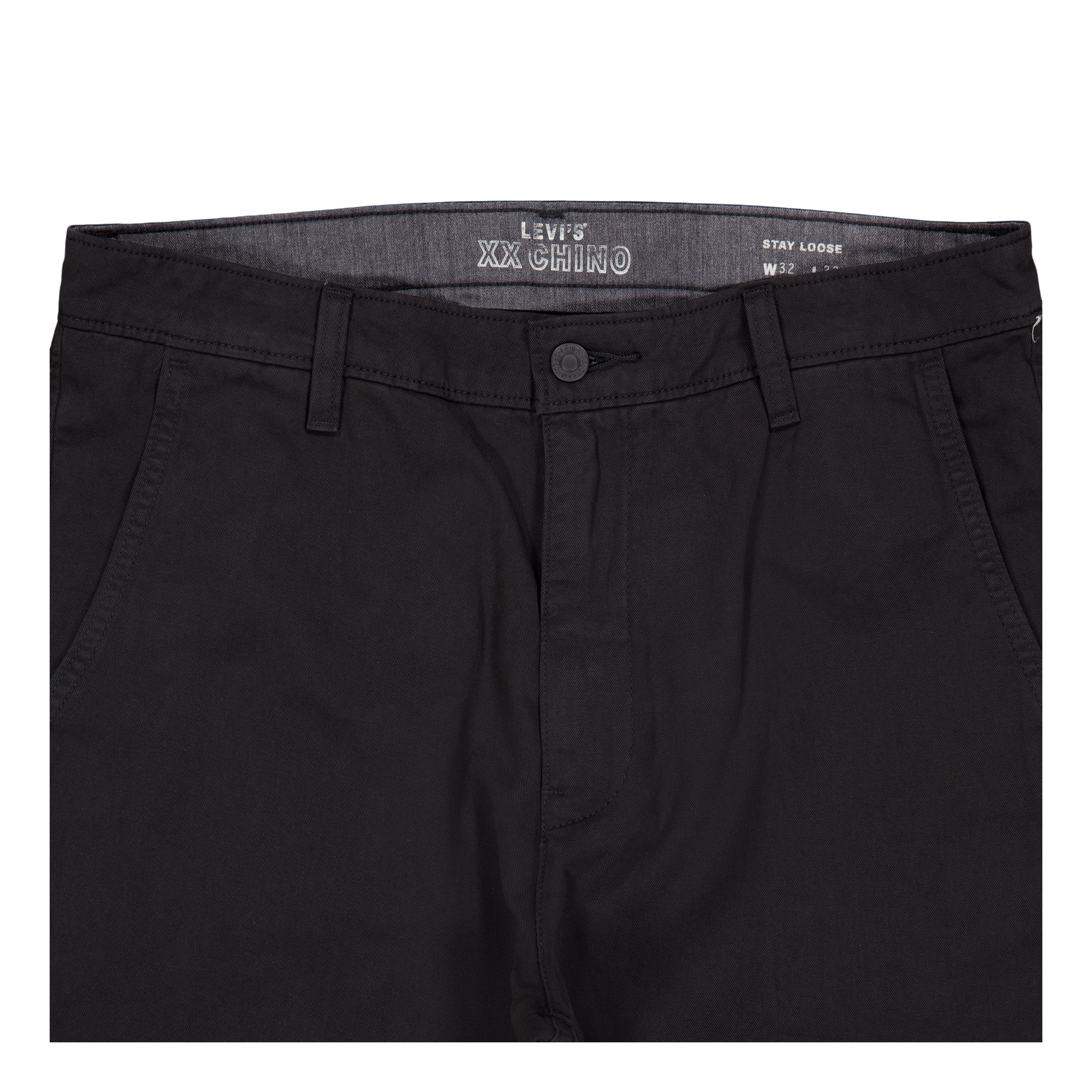 Xx Stay Loose Chino Blacks Meteorite Ns Authent