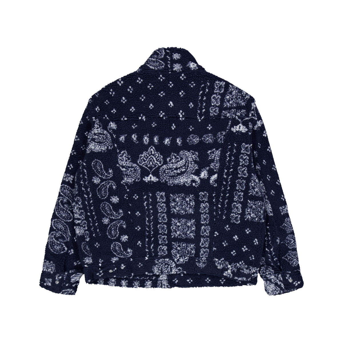 New Relaxed Fit Cozy She Blues Bandana Print Blue S