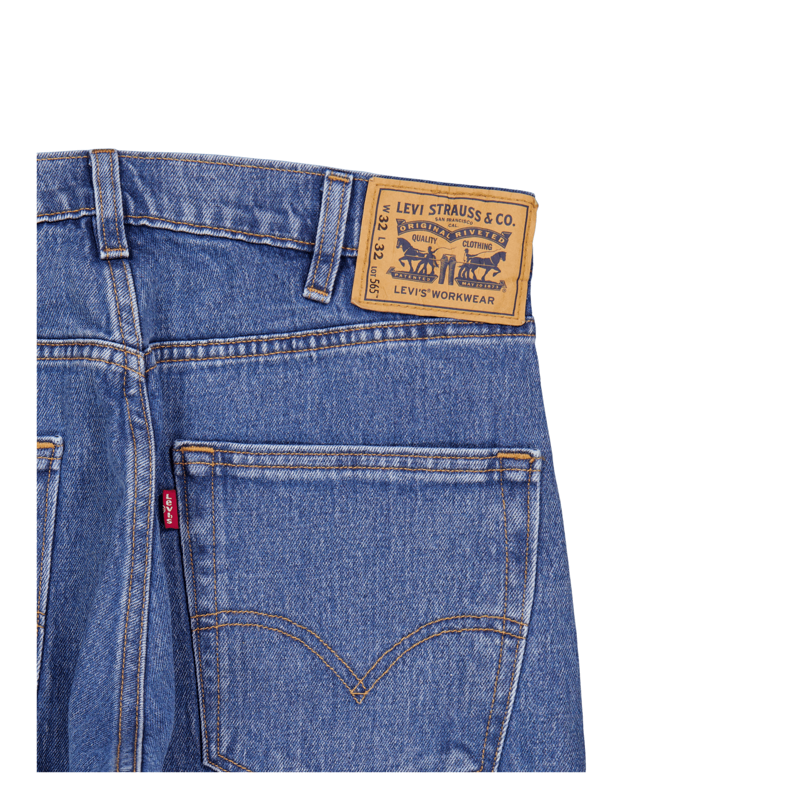 Workwear Dbl Knee Pant Med Ind Ampere Ww