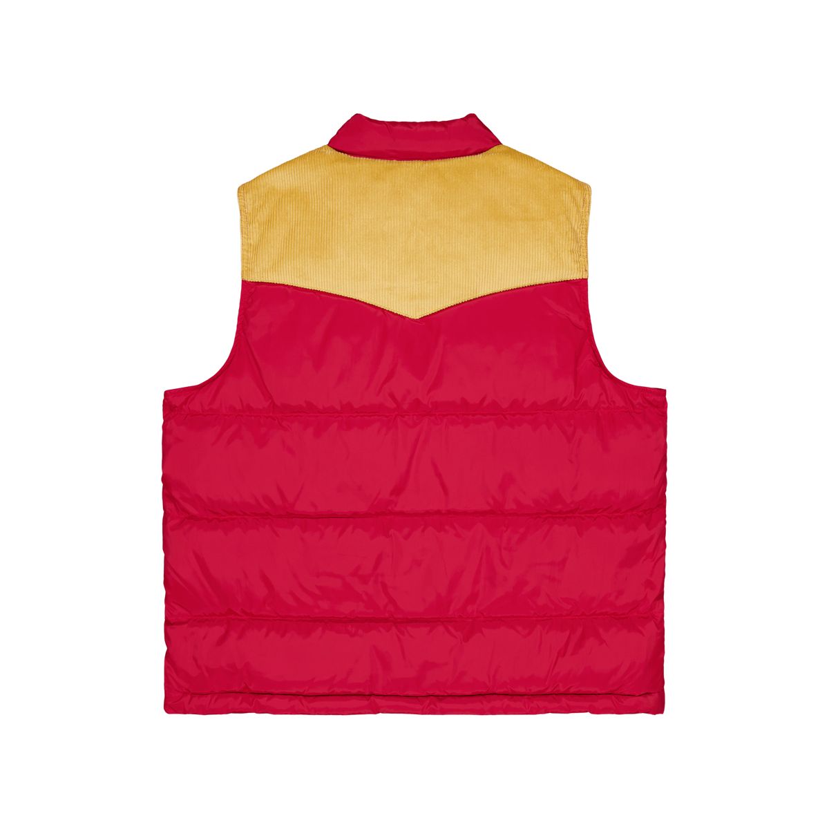 Western Super Puffer Vst Reds Rhythmic Red