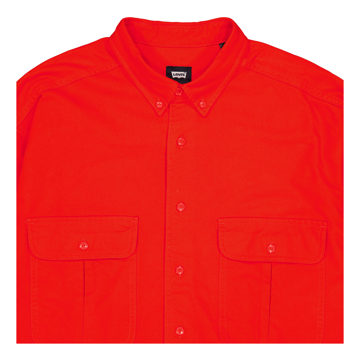 Skate L/s Woven Reds Fiery Red