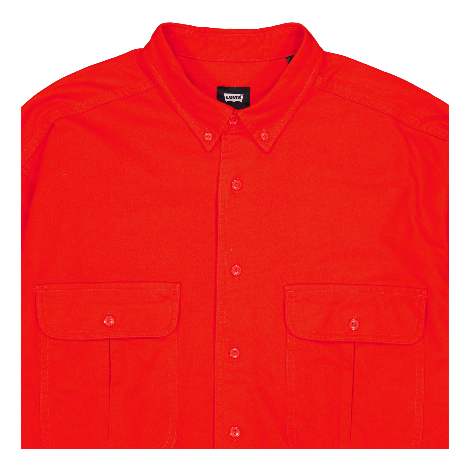 Skate L/s Woven Reds Fiery Red