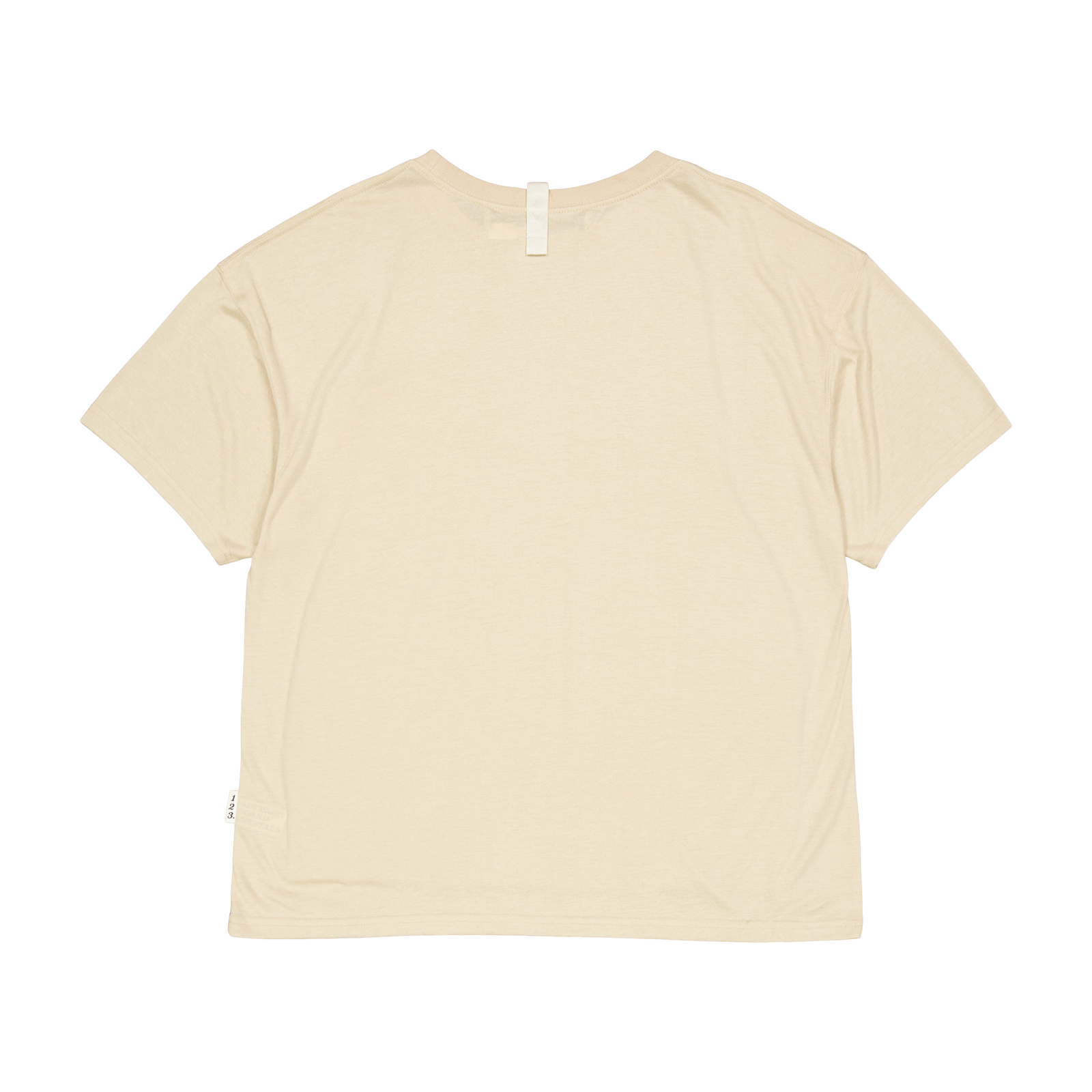 Abc. 123. Lightweight Short Sl Ecru