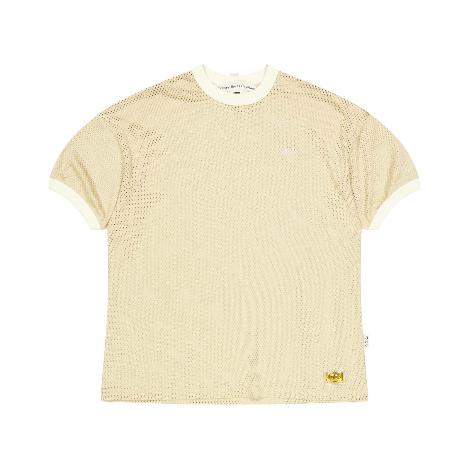Abc. 123 Mesh Ringer T-shirt Ecru