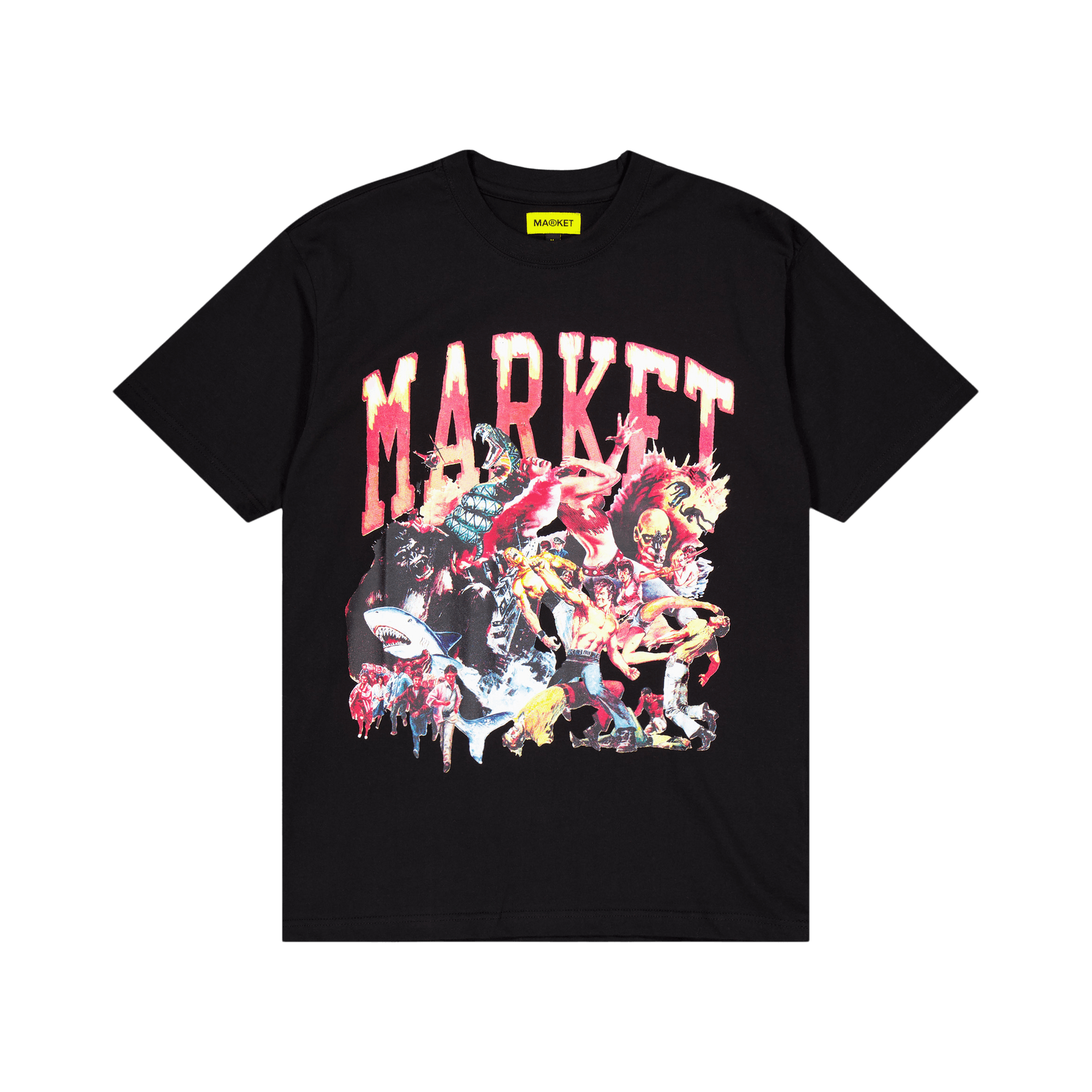 Market Arc Animal Mosh Pit Tsh Black