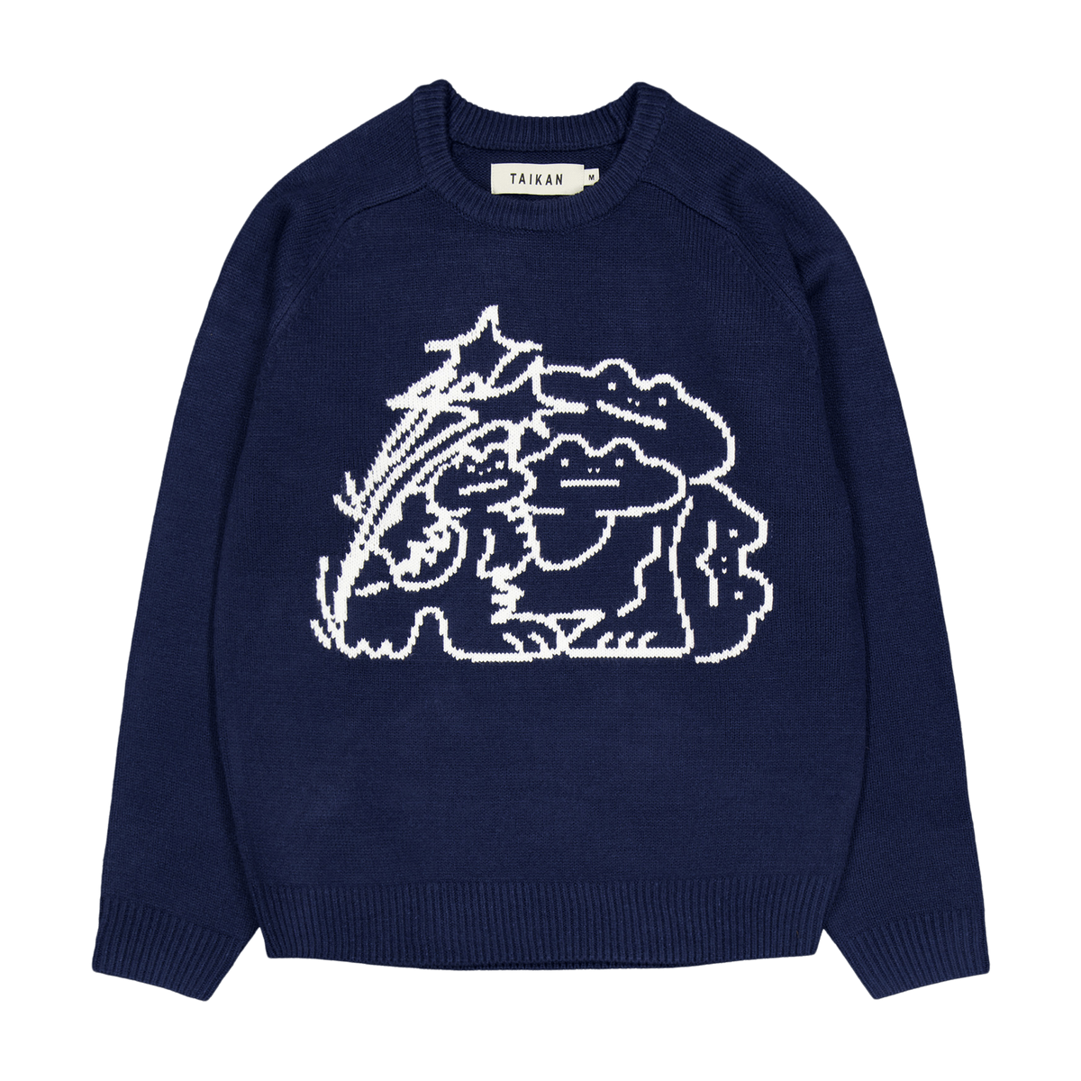 Taikan By Joshua &quot;frogs&quot; Knit  Navy