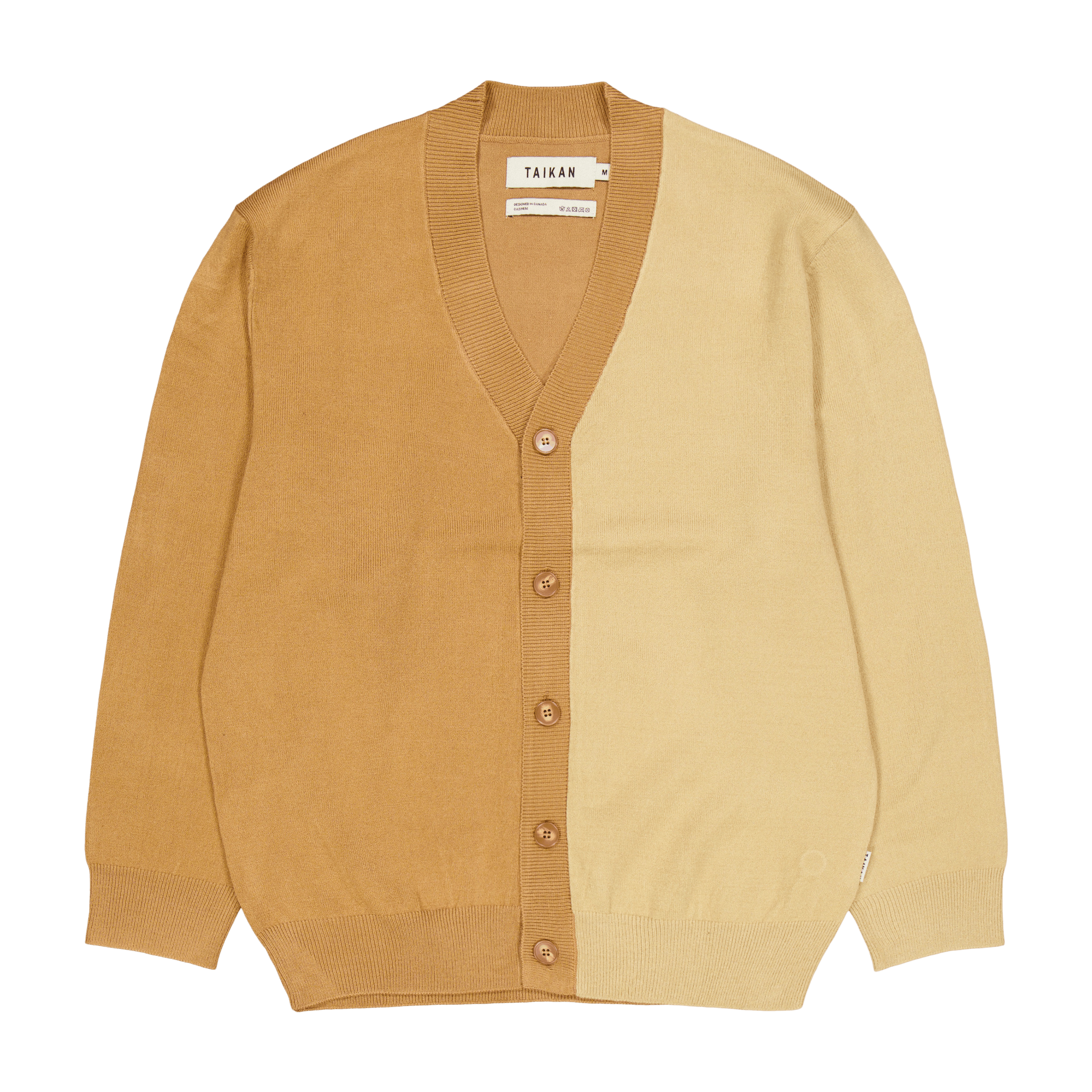Tan online coloured cardigan
