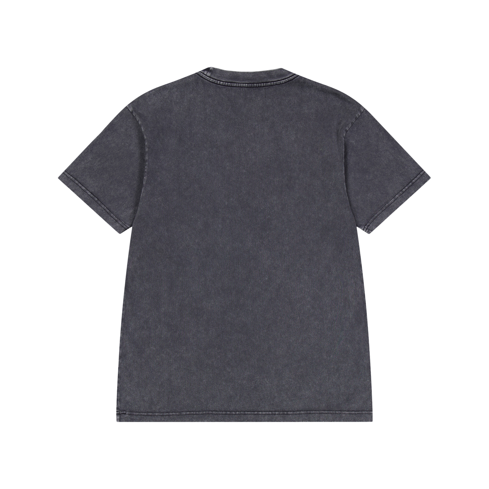 Heavyweight S/s T-black Acid Black Acid