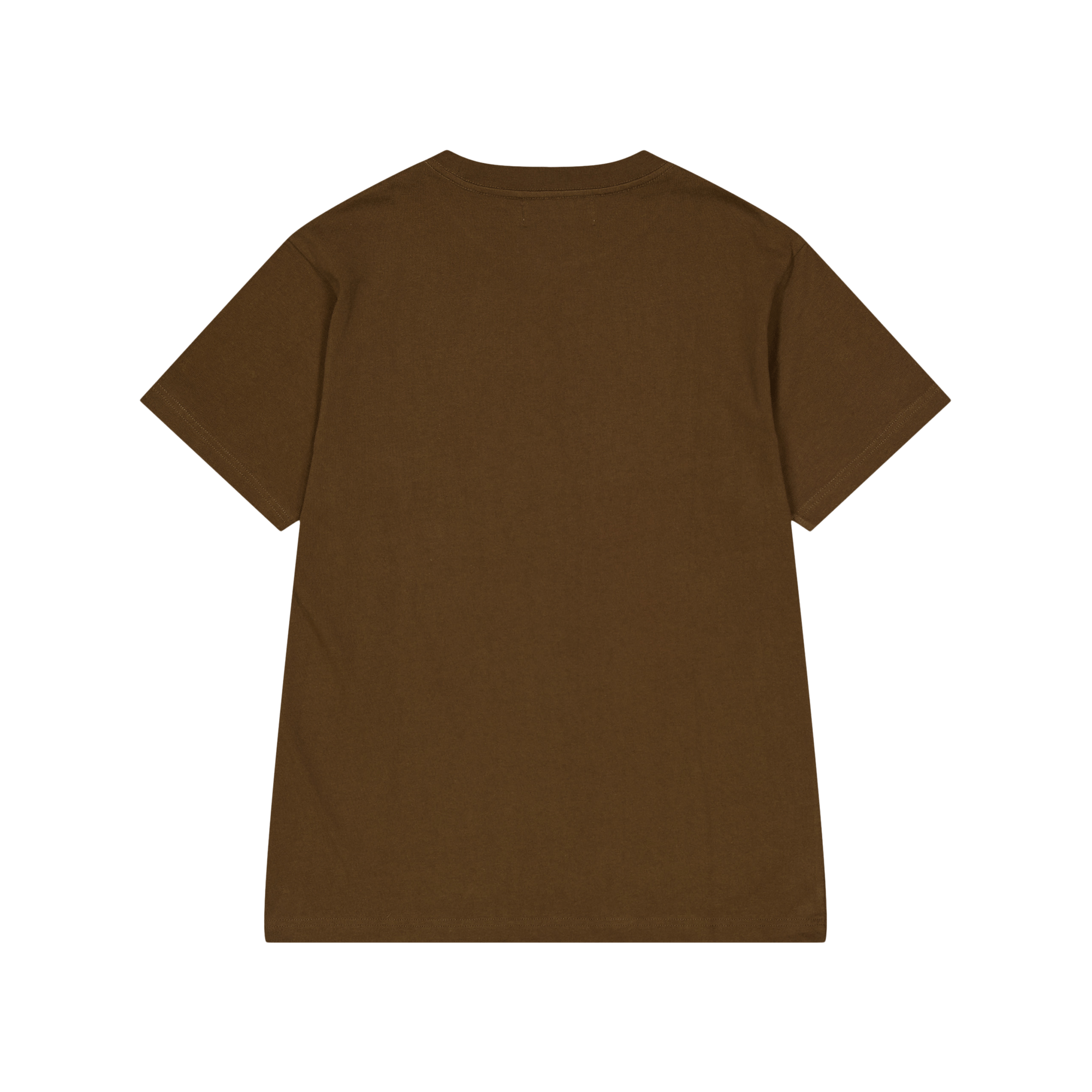 Heavyweight S/s T-brown Brown