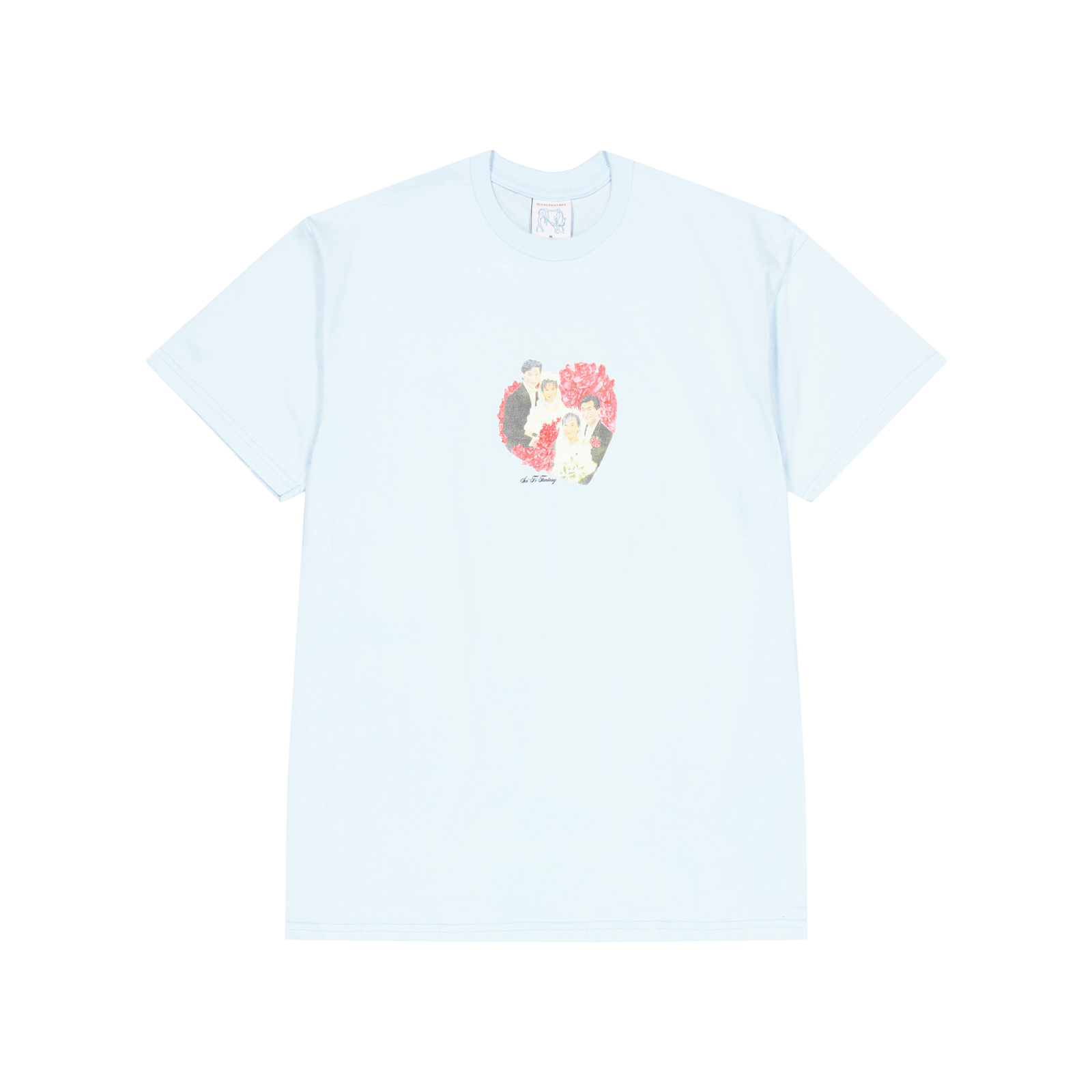 Double Marriage T-shirt Light Blue