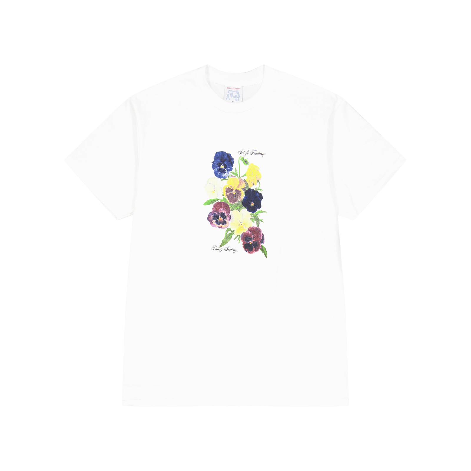 Pansy Society T-shirt White