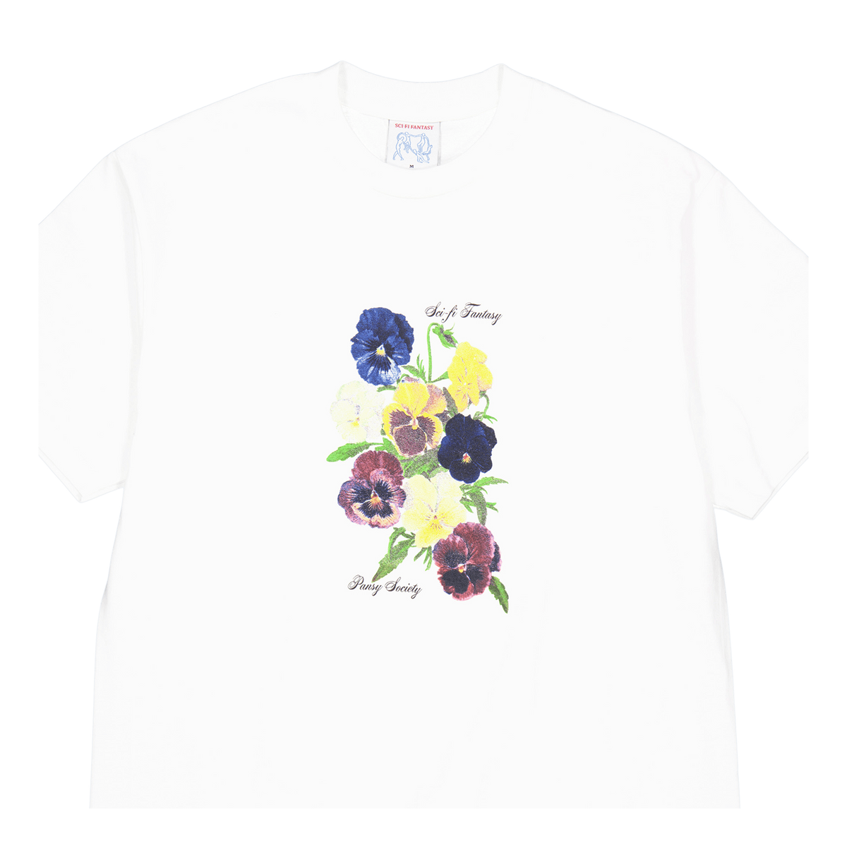 Pansy Society T-shirt White