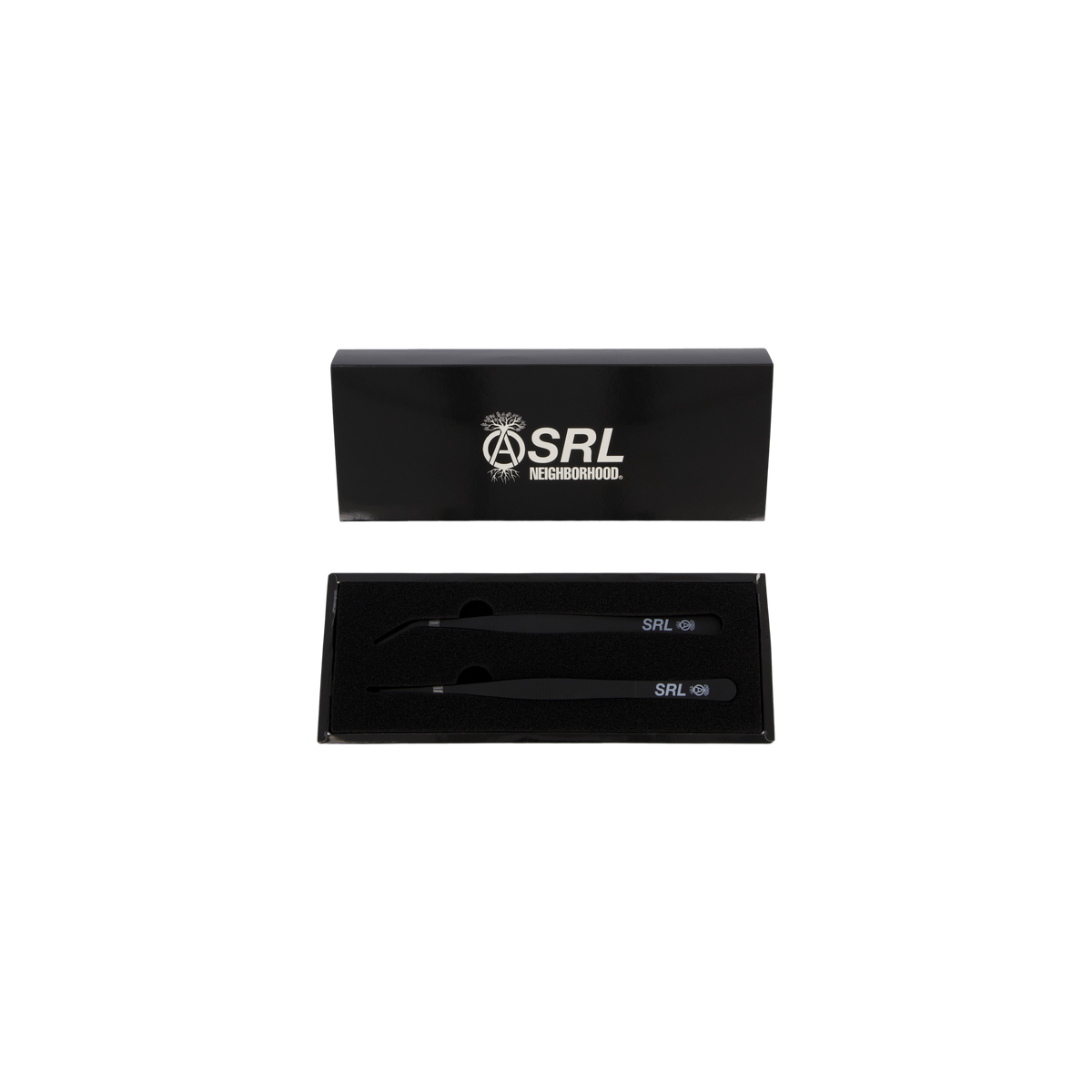 Srl . Tweezers Set Black