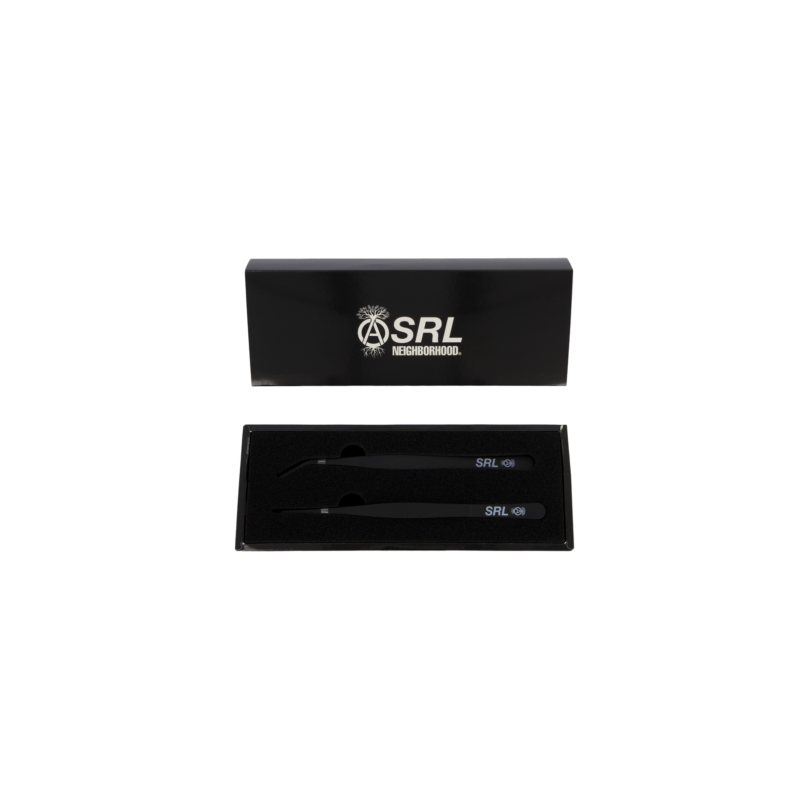 Srl . Tweezers Set Black