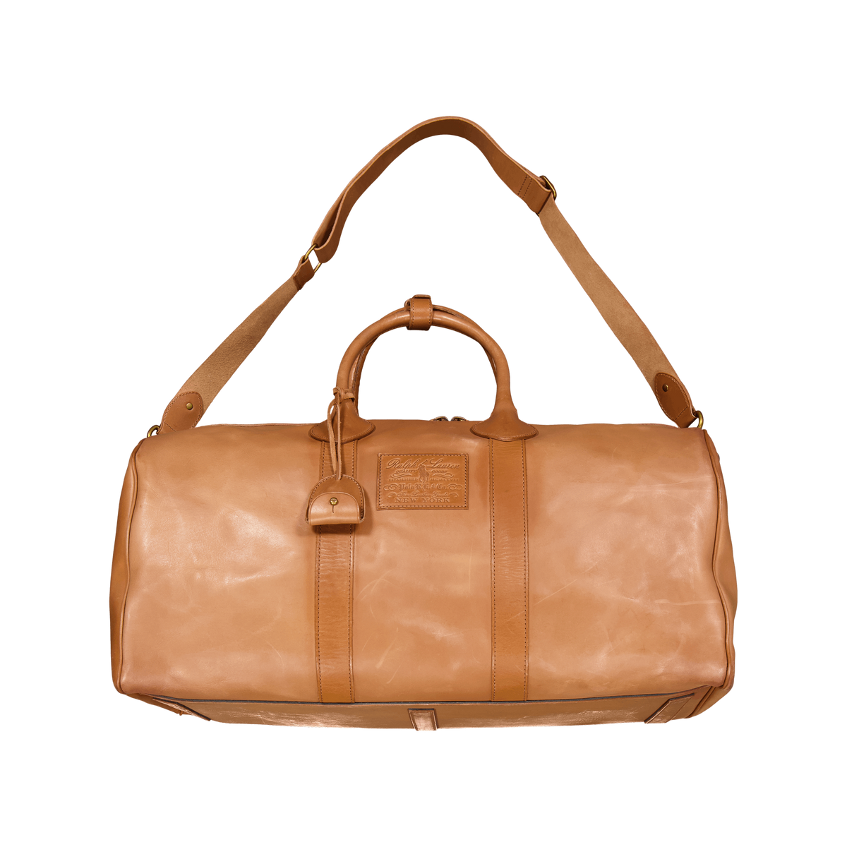 Heritage Leather Duffel Tan