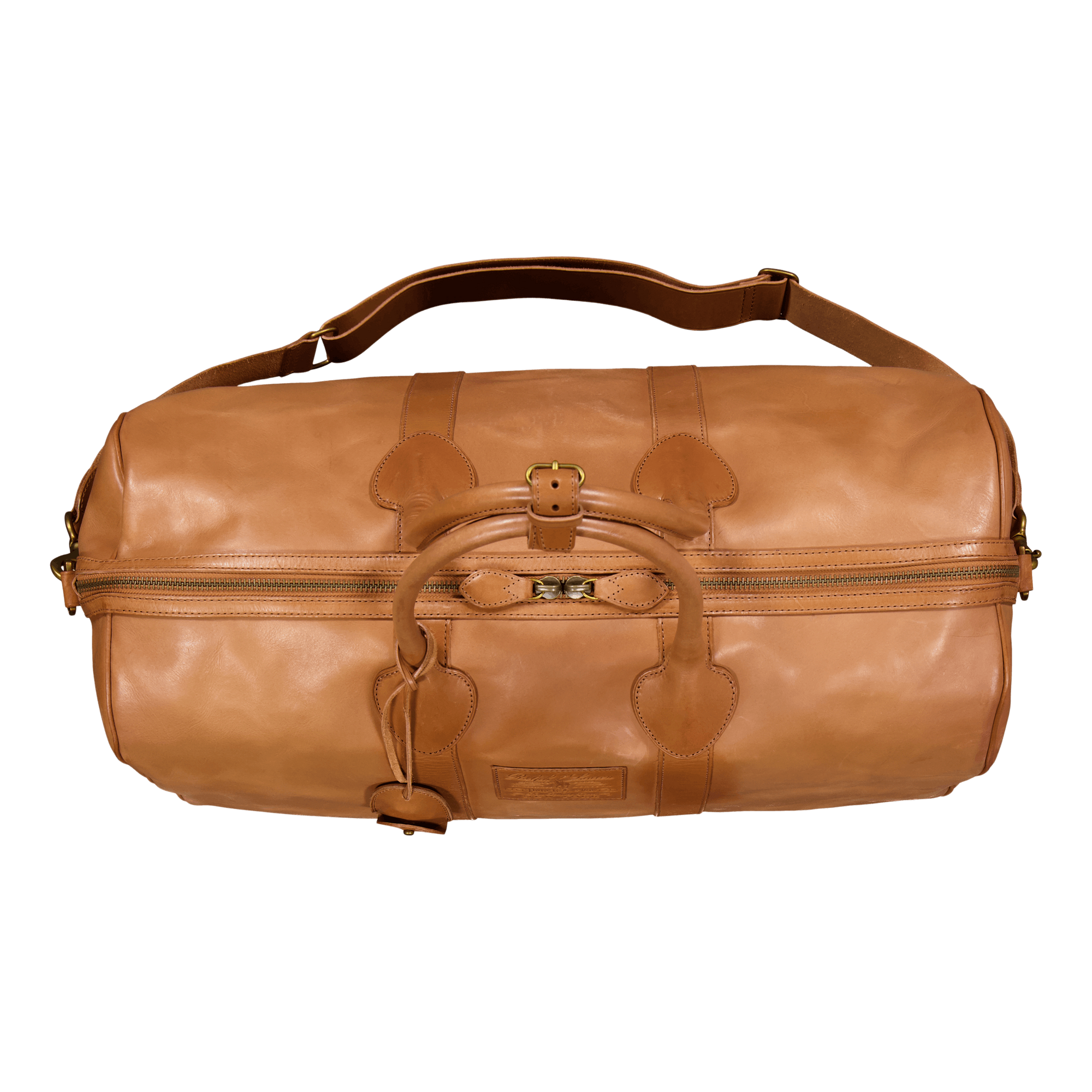 Heritage Leather Duffel Tan