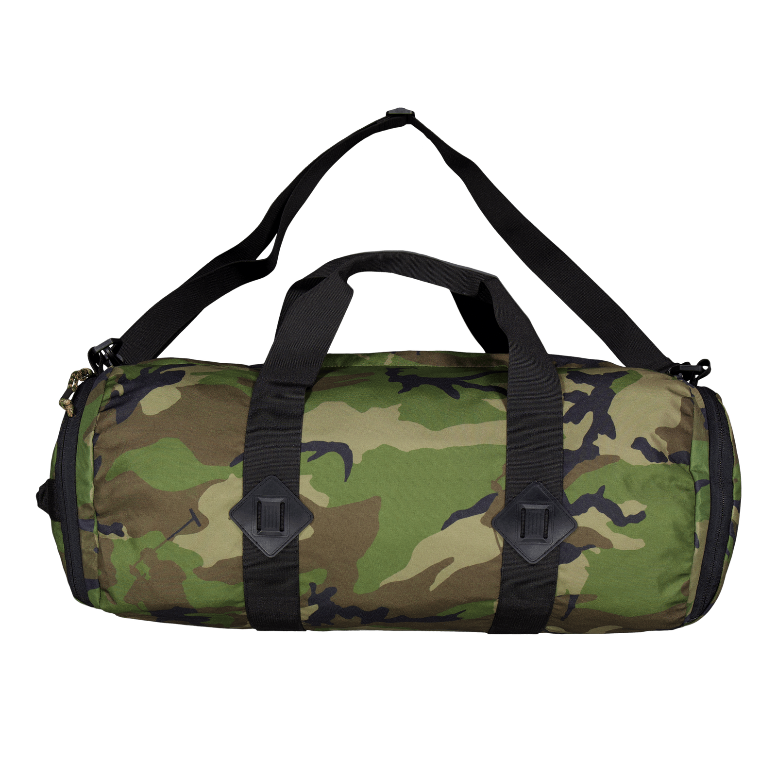 Camo Canvas Packable Duffel Olive Pony Camo