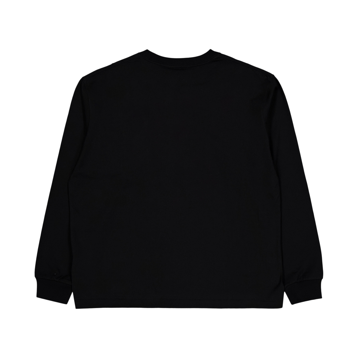 Long Tee Pocket Black