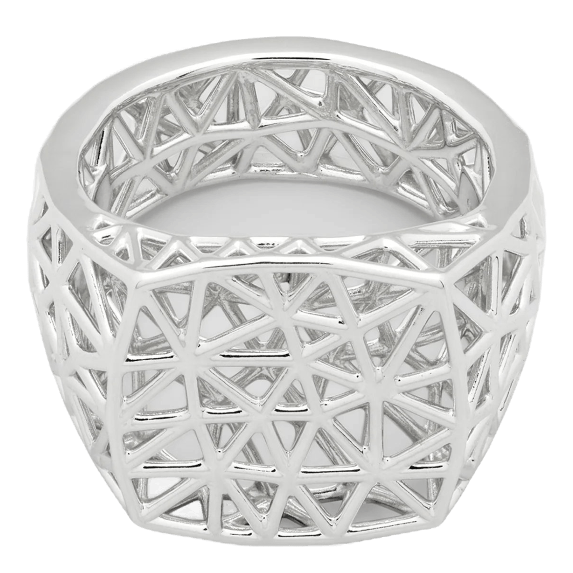 Sterling silver sale mesh ring