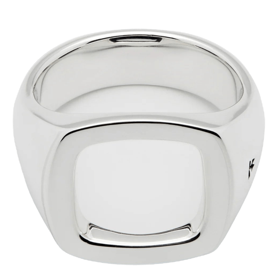 Cushion Open 925 Sterling Silver