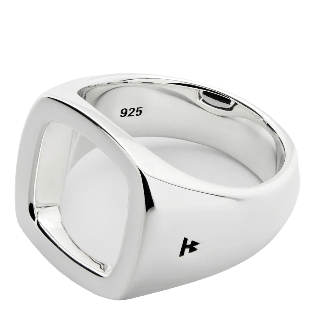 Cushion Open 925 Sterling Silver