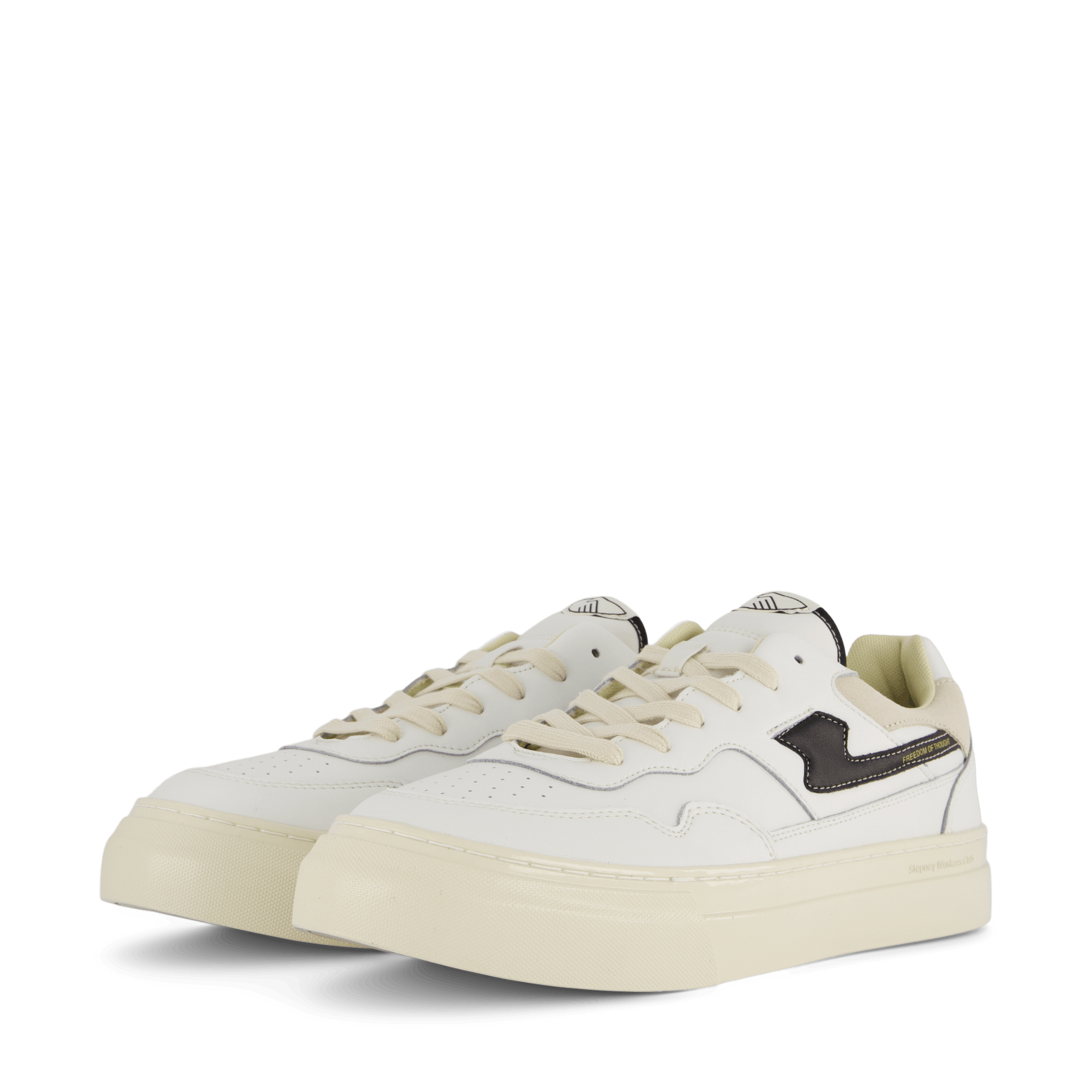 Pearl S-strike Leather Wht/blk