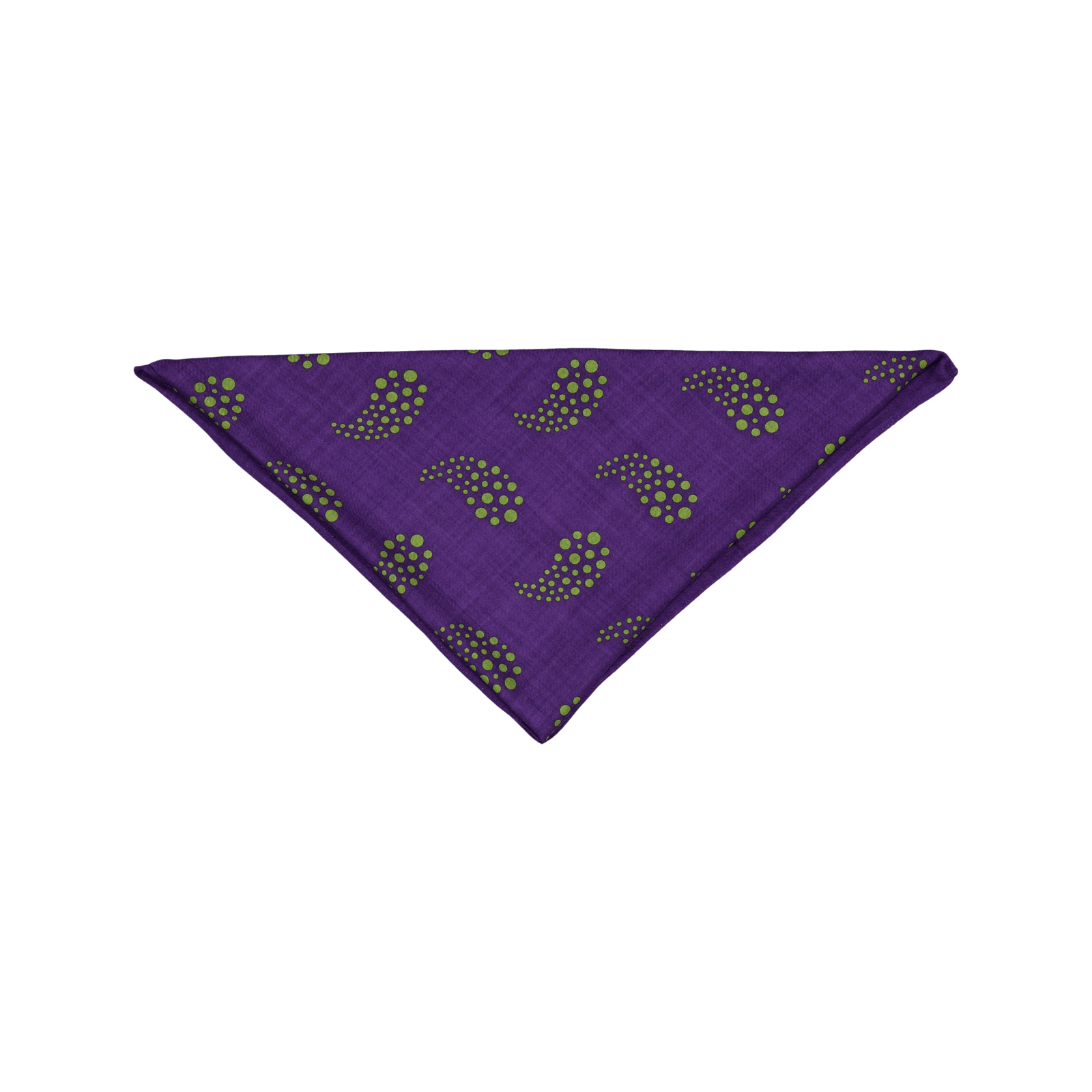 Scarf - W/s Twill / Paisley Pr A-purple