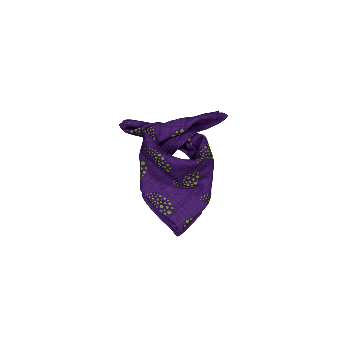Scarf - W/s Twill / Paisley Pr A-purple