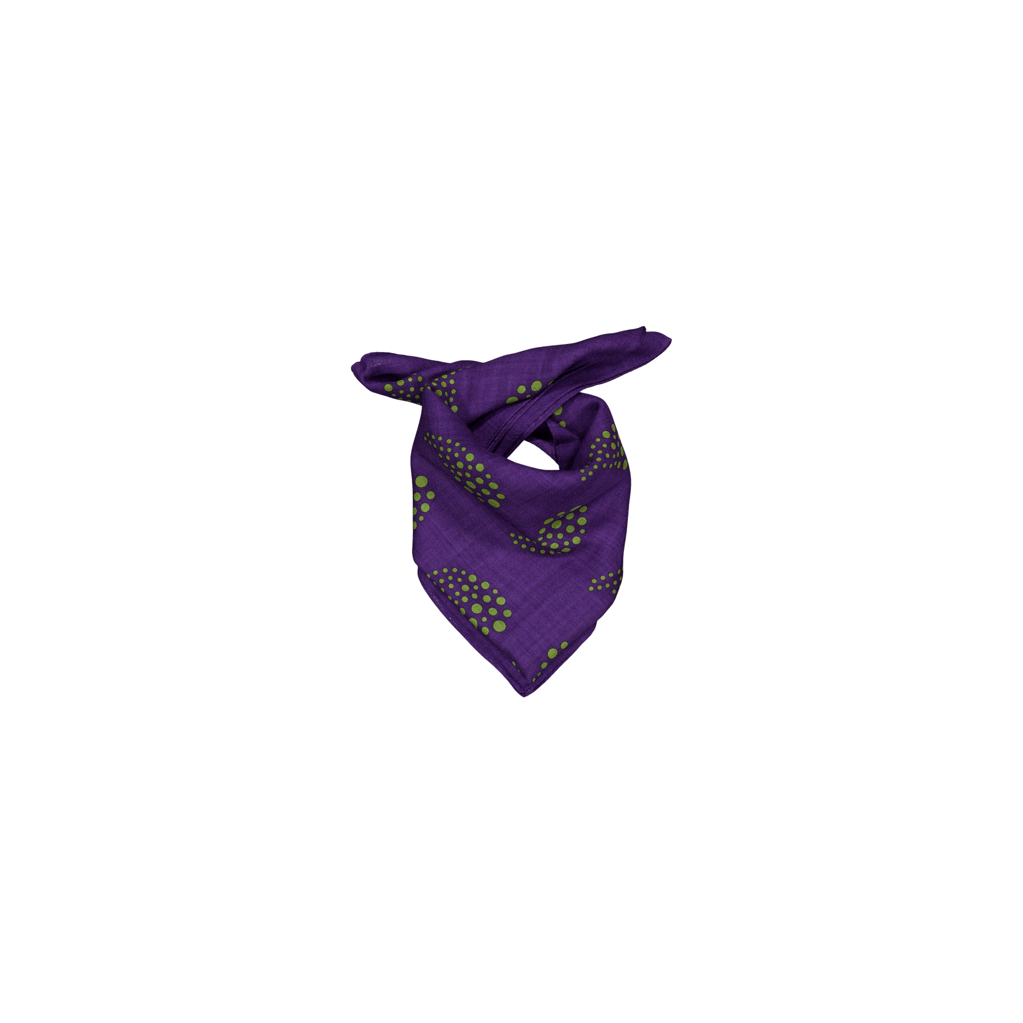 Scarf - W/s Twill / Paisley Pr A-purple