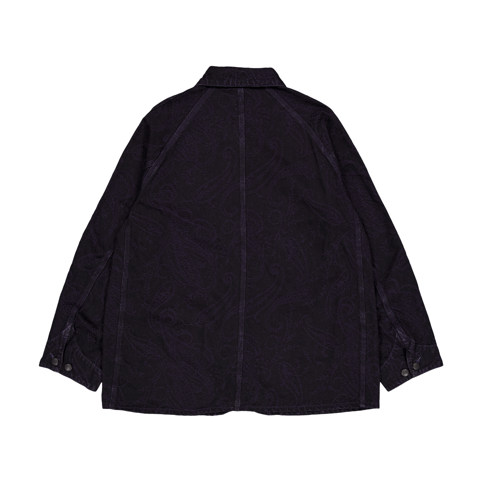 Needlns coverall 10oz denim paint black Needlns coverall 10oz denim paint black