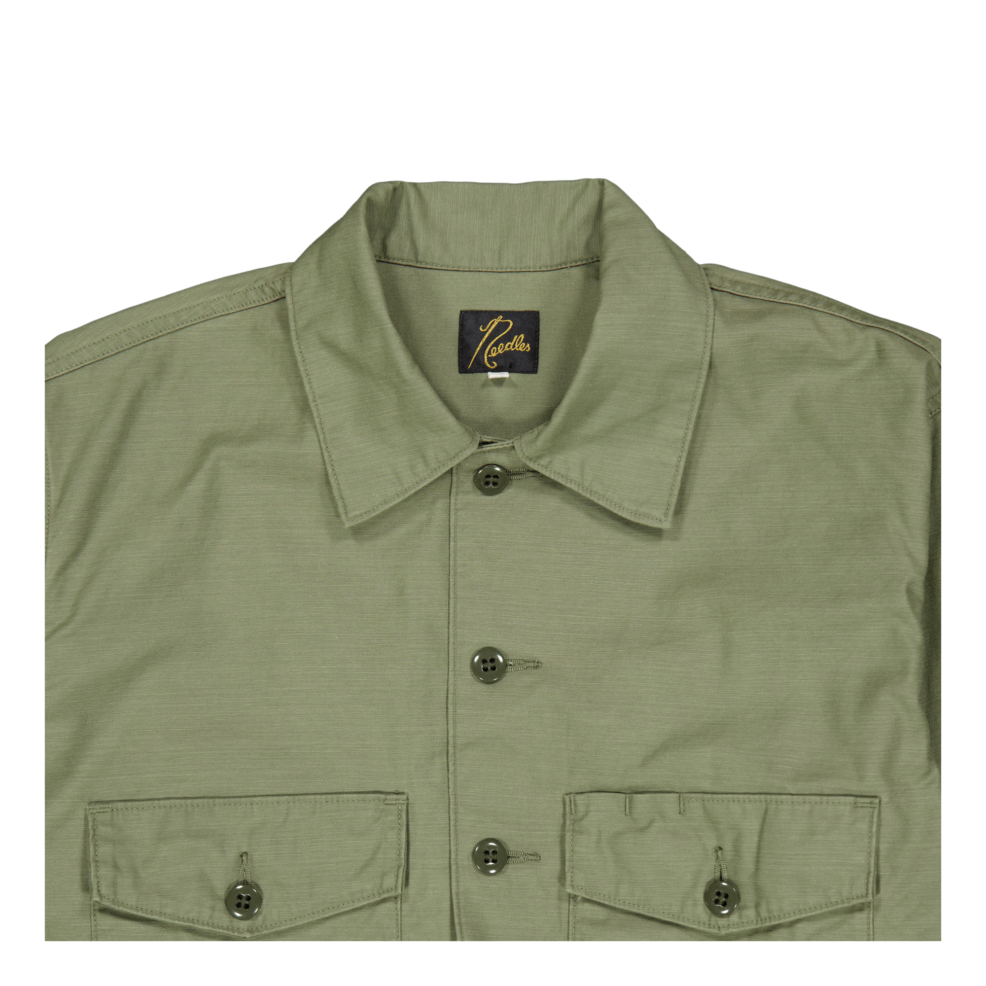L/s Fatigue Shirt - Back Satee A-olive