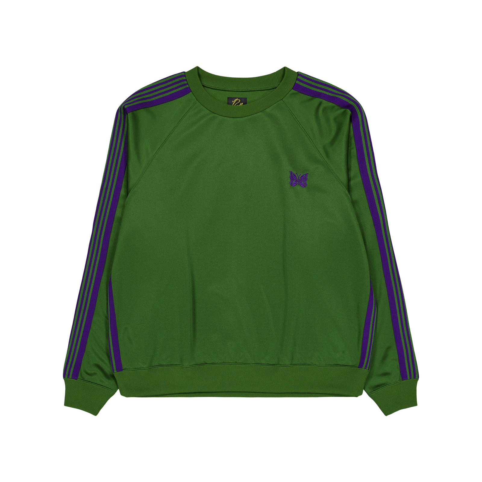 Track Crew Neck Shirt - Poly S A-ivy Green