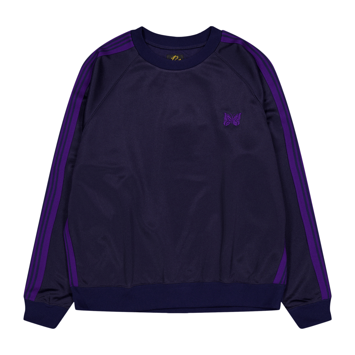 Track Crew Neck Shirt - Poly S C-navy