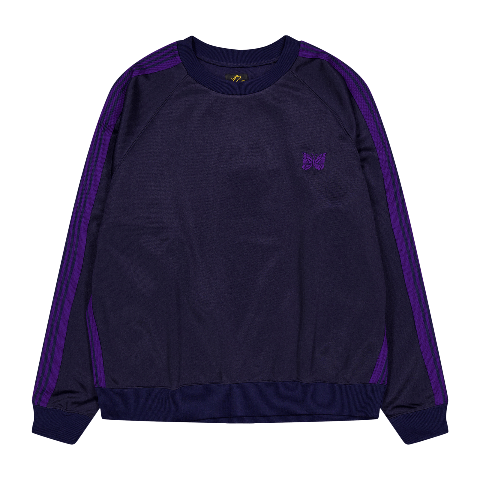 Track Crew Neck Shirt - Poly S C-navy