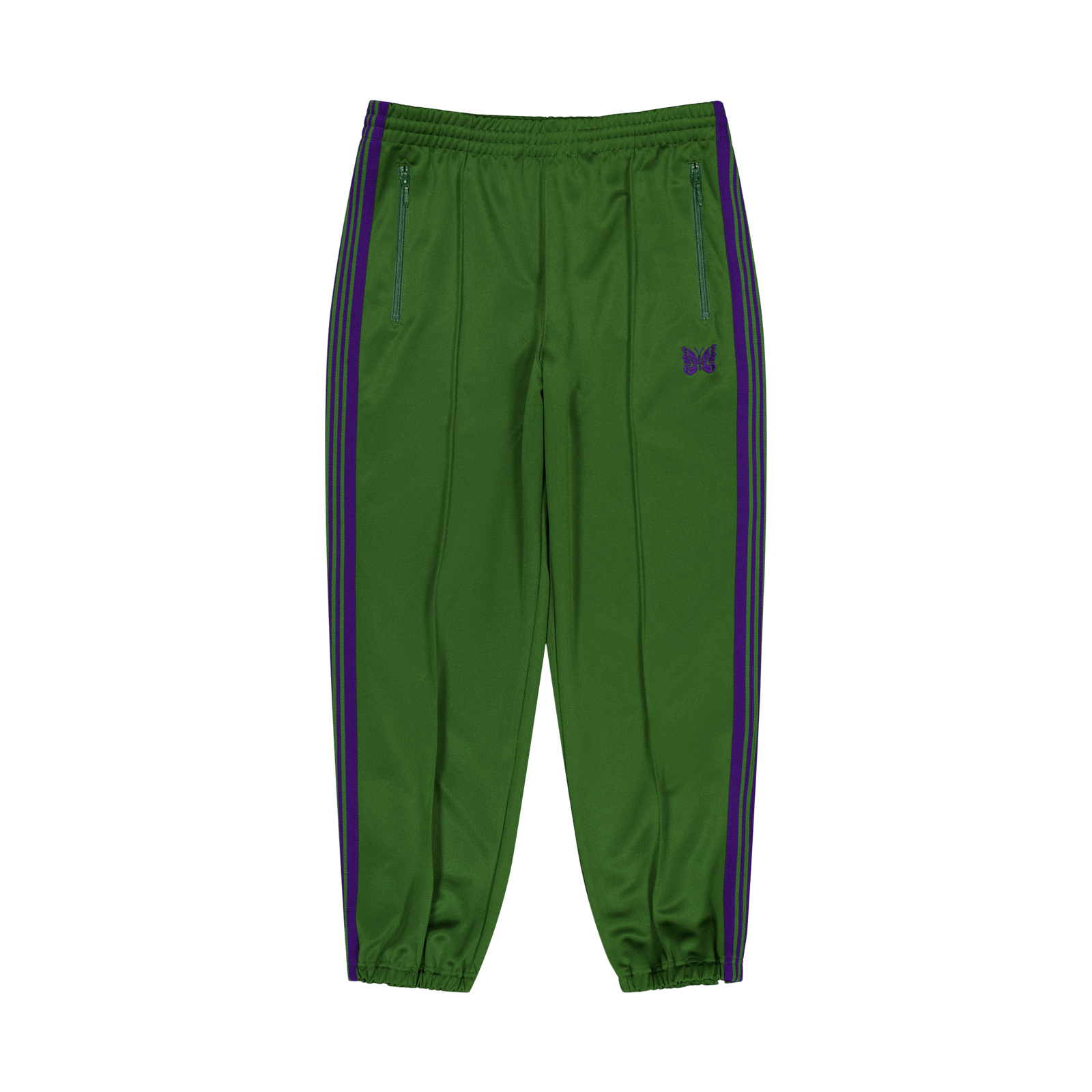 Zipped Track Pant - Poly Smoot A-ivy Green