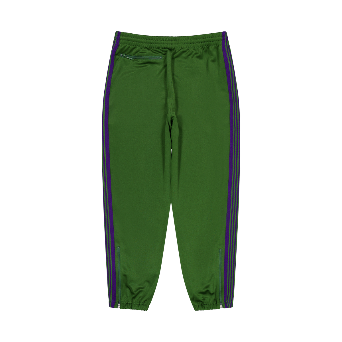 Zipped Track Pant - Poly Smoot A-ivy Green