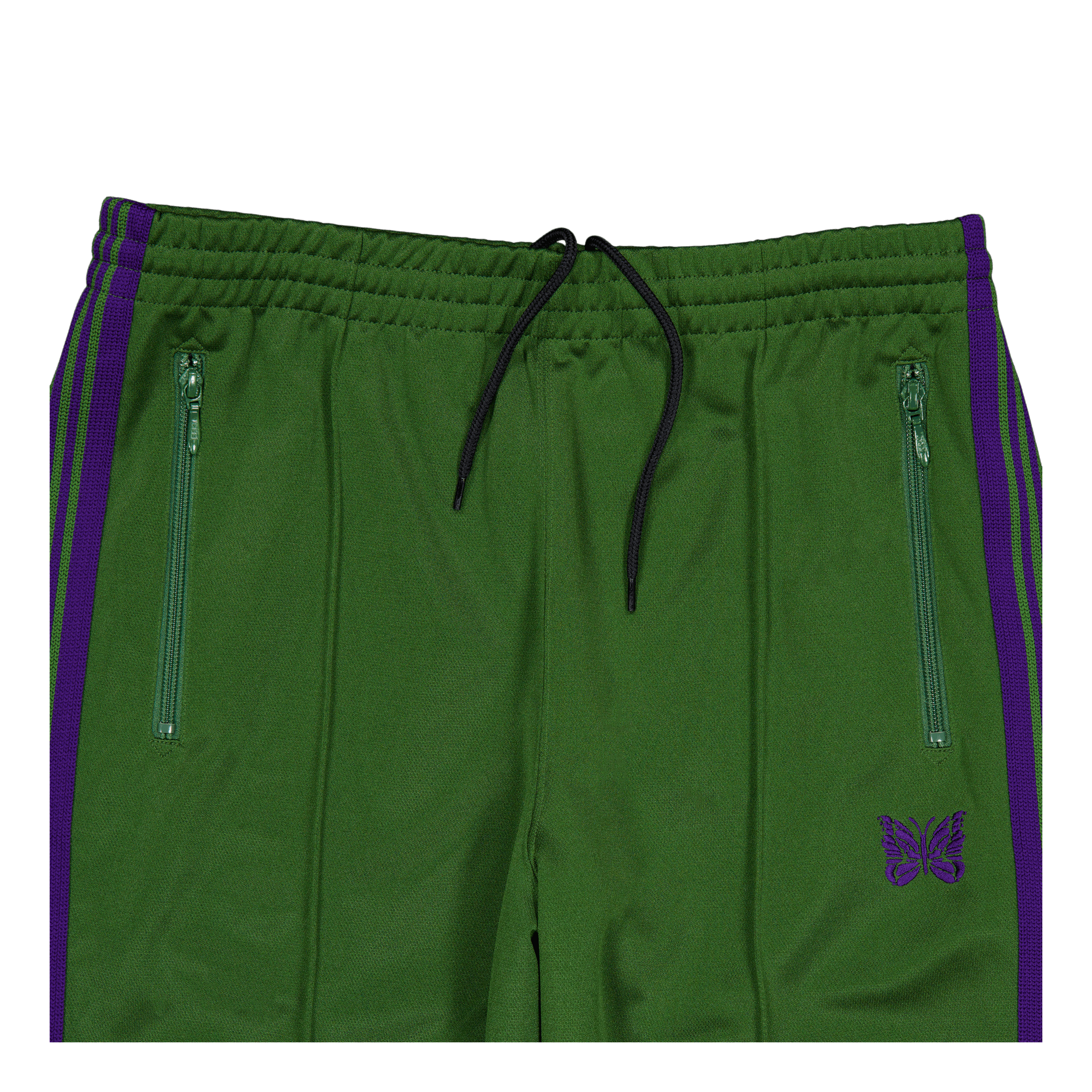 Zipped Track Pant - Poly Smoot A-ivy Green