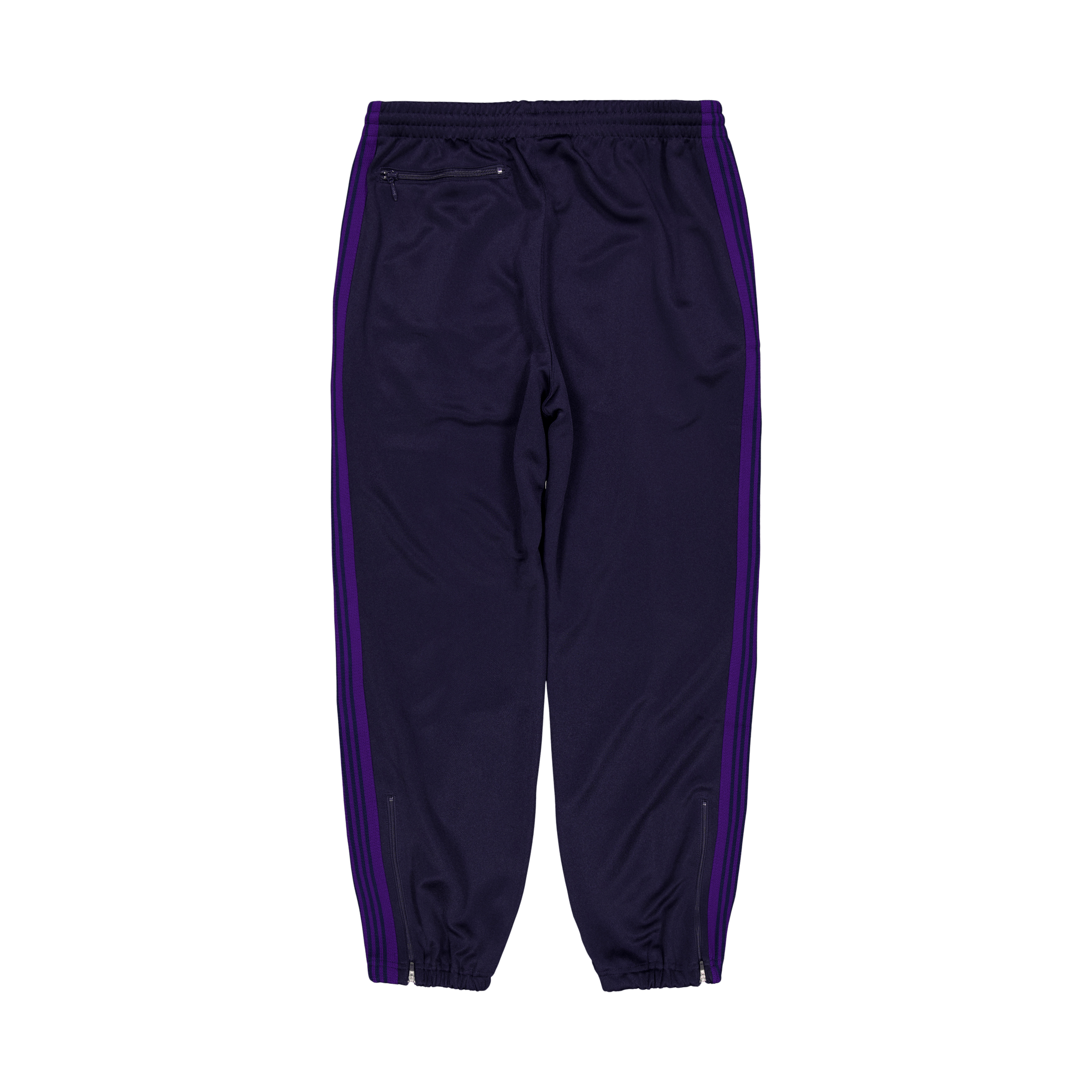 Zipped Track Pant - Poly Smoot C-navy