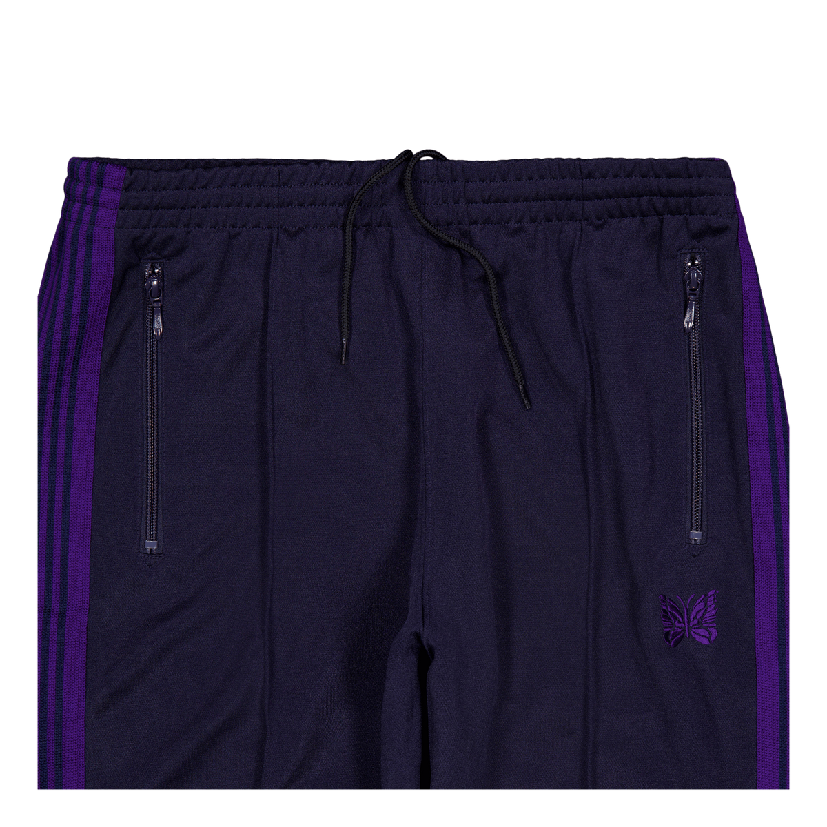 Zipped Track Pant - Poly Smoot C-navy