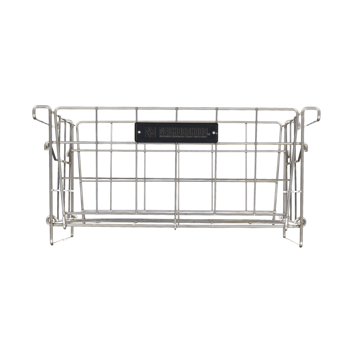 Folding Basket Silver