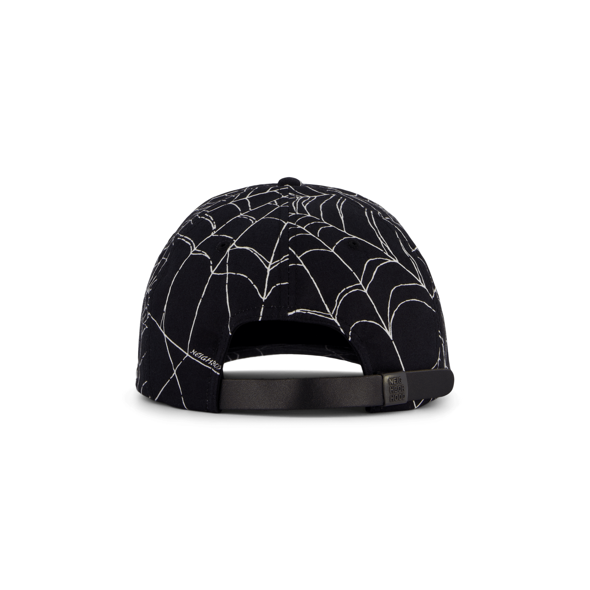 Spiderweb Dad Cap Black