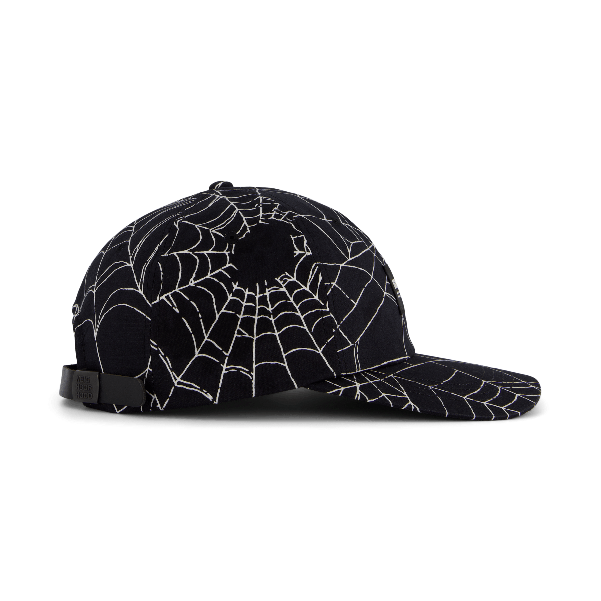 Spiderweb Dad Cap Black