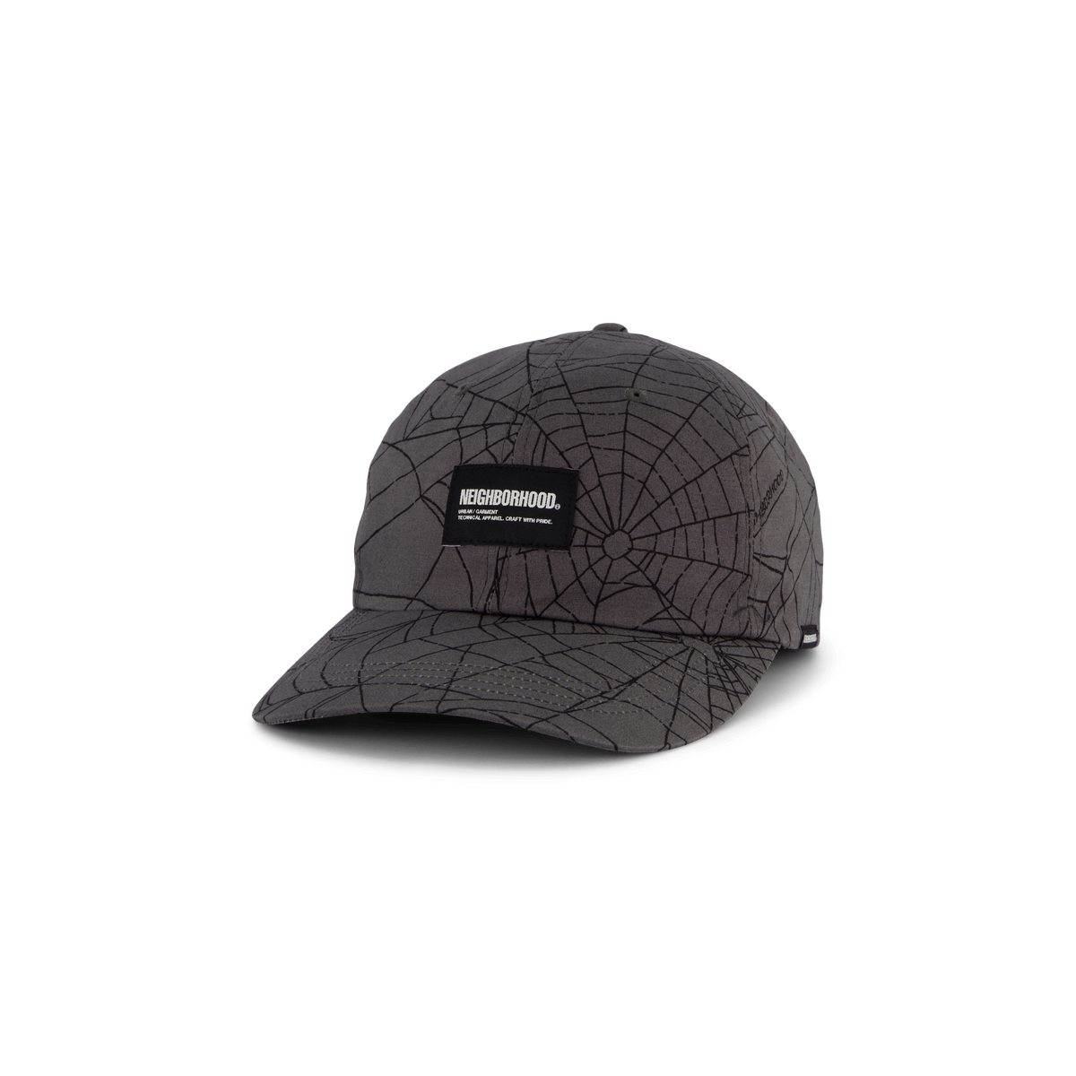 Spiderweb Dad Cap Gray