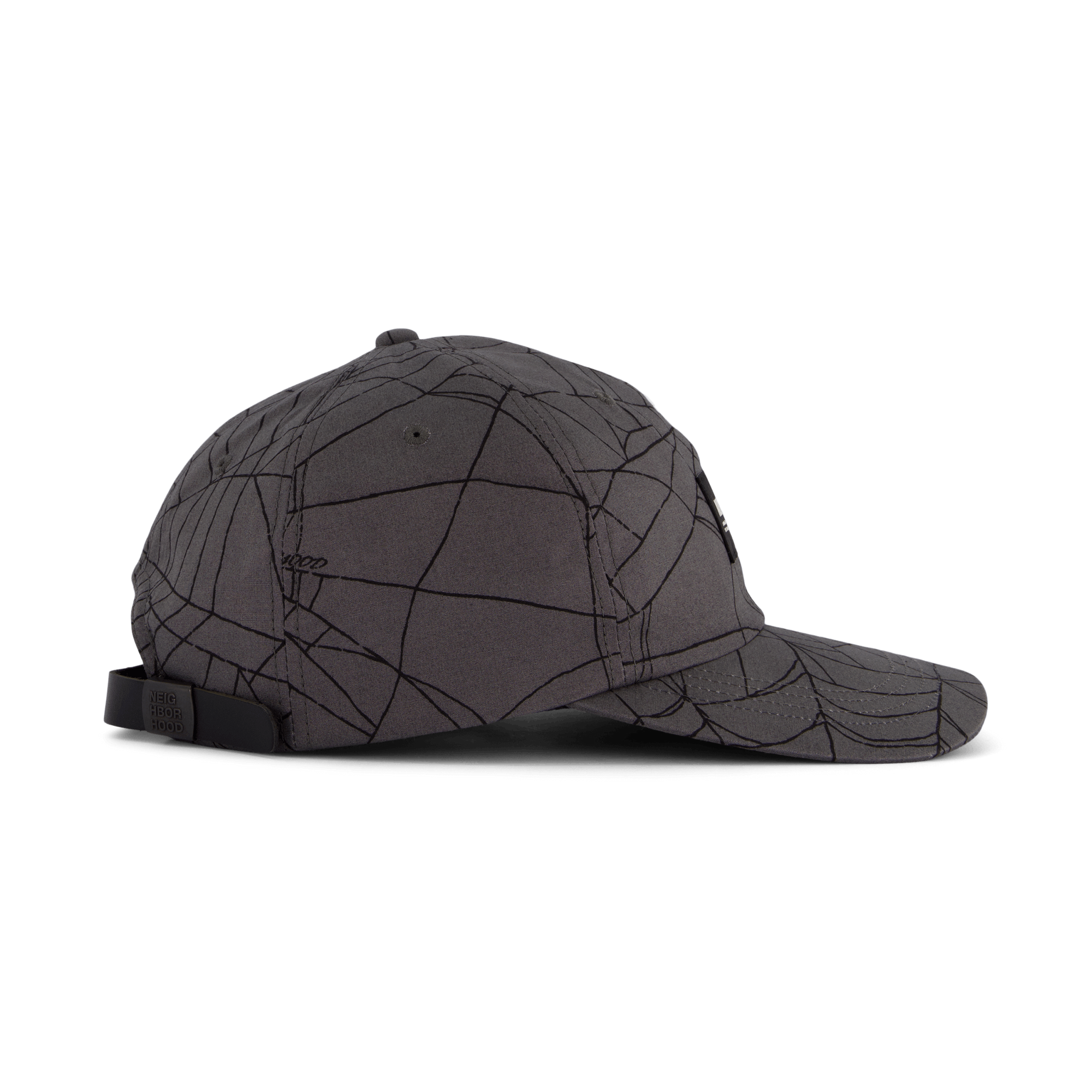 Spiderweb Dad Cap Gray